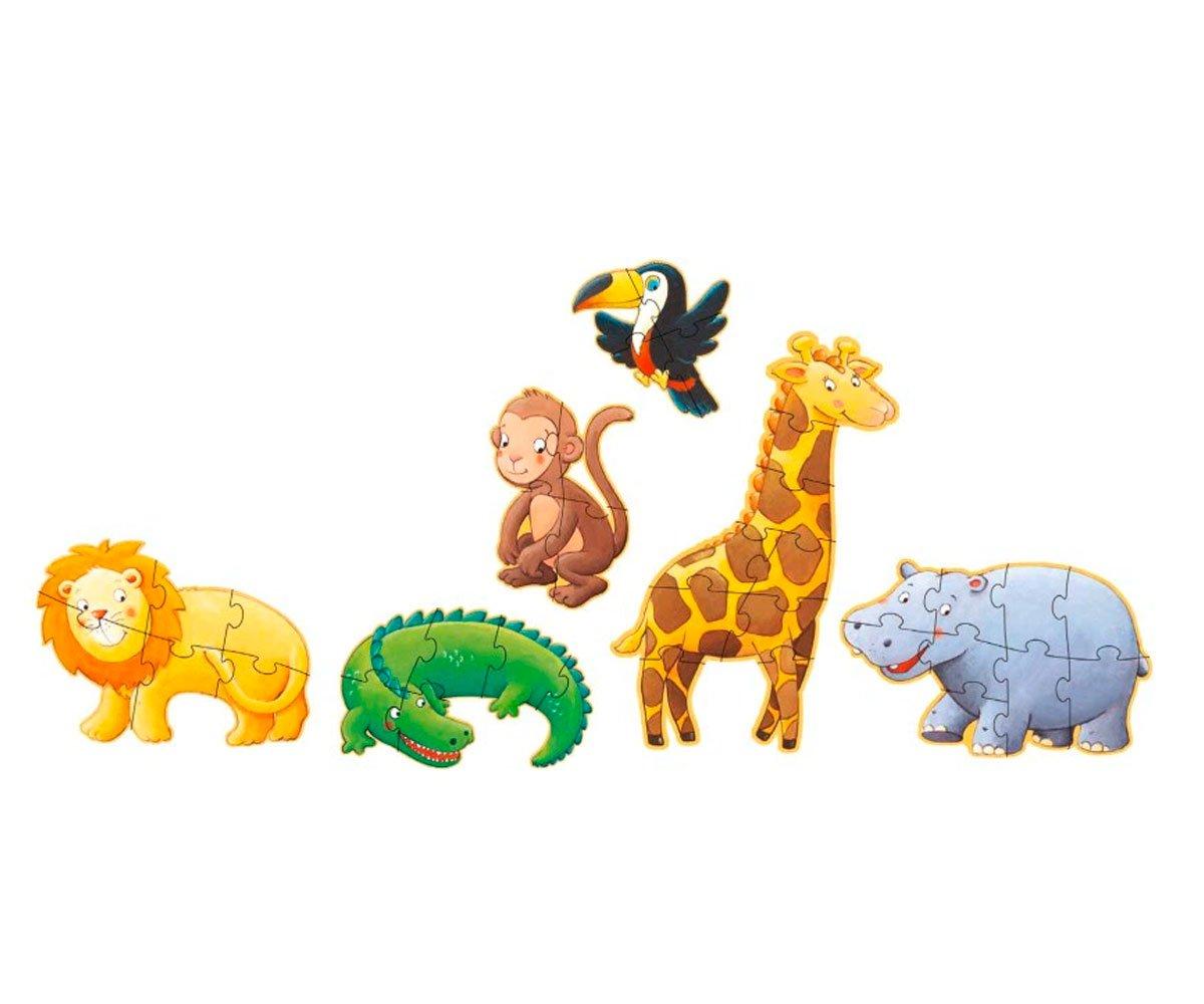 Puzzle évolutif Djeco La Jungle dès 2 ans