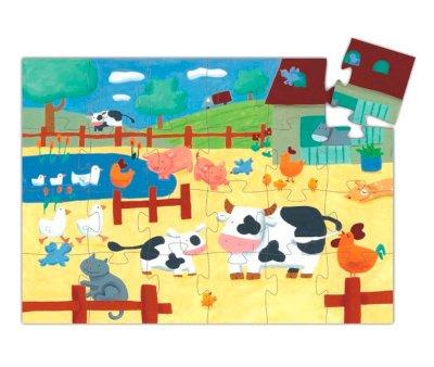 Puzzle Silhouettes Les Vaches