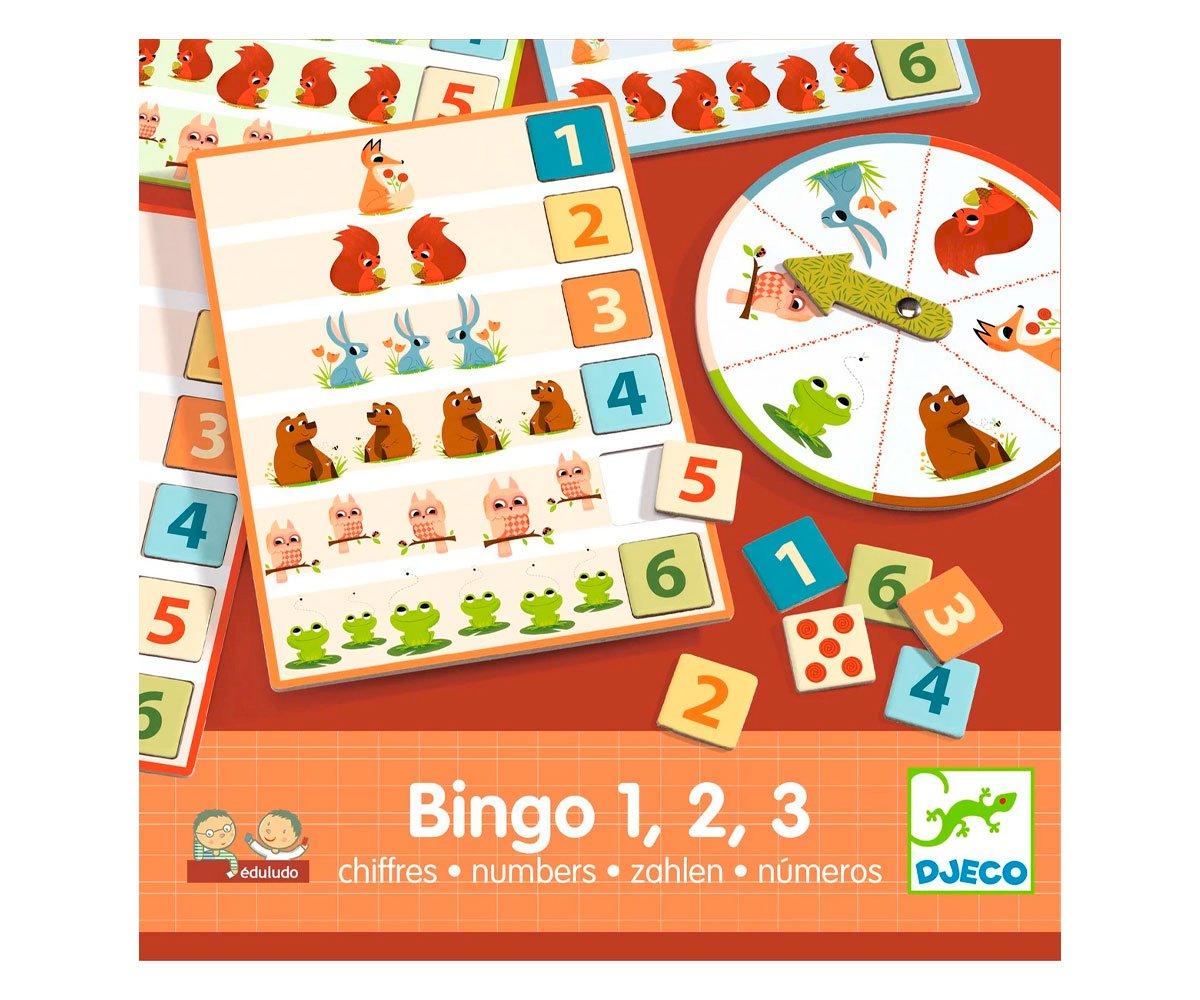 Bingo Éducatif 1, 2, 3 Numéros