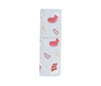 Tubo de 12 lpis Christmas Azul