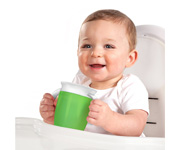 Tasse Anti-goutte avec Poignes Miracle 360 Verte 200 ml