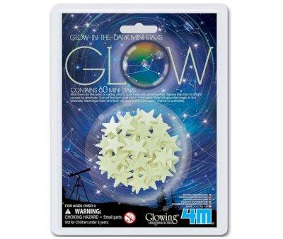 Adesivi Fluorescenti Stelline 3D