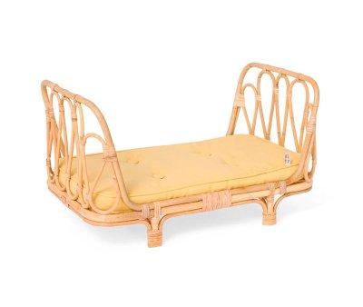 Cama Boneca de vime Amarela