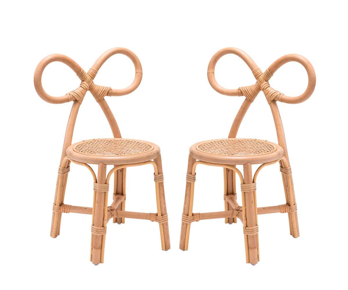 Conjunto De 2 Cadeiras Poppie Bow