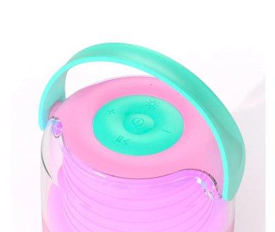 Altavoz Bluetooth con Karaoke KS-80 Rosa