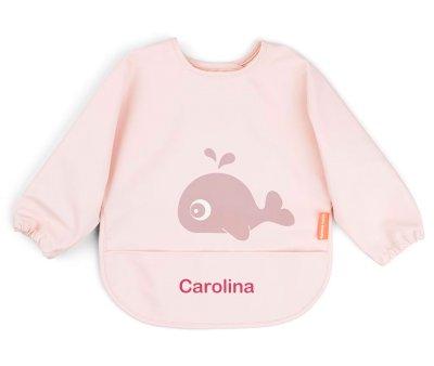 Bavoir  manches Powder Wally de 6  18 m Personnalisable
