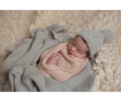 Copertina Crochet Personalizzabile Grey