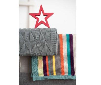 Coperta Personalizzabile Knitted Charcoal