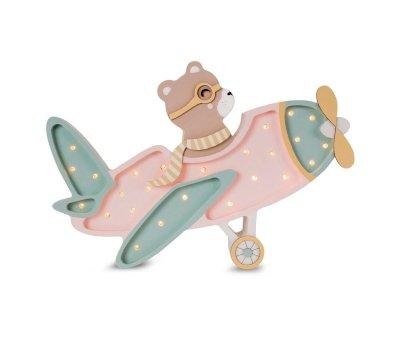 Candy Sweet Bear Airplane Lamp Vintage