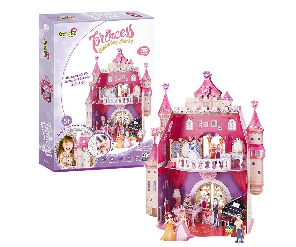 Puzzle 3D Princess Birthday Party