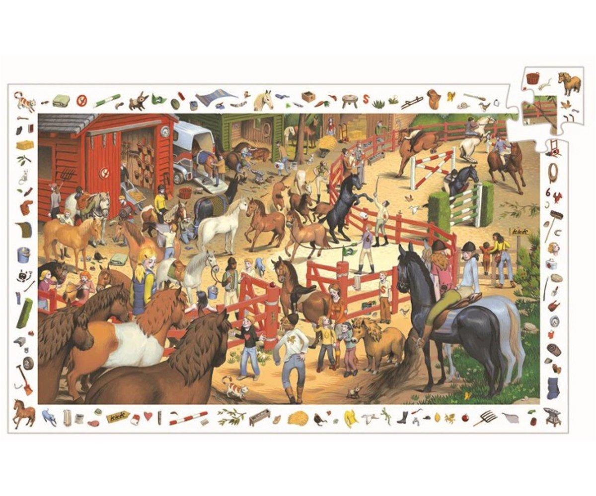 Puzzle Osservazione Equitazione 200 pezzi