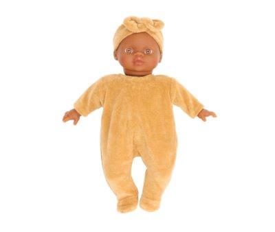 Bambolotto Minikane Soft Baby Ondine Completo Velluto Camel