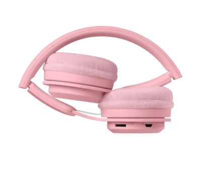 Cuffie Wireless Bambini Rosa Pastello