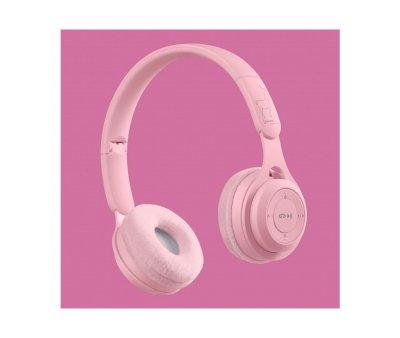 Cuffie Wireless Bambini Rosa Pastello