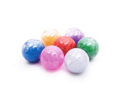 Boules Sensorielles à Paillettes Arc-en-ciel