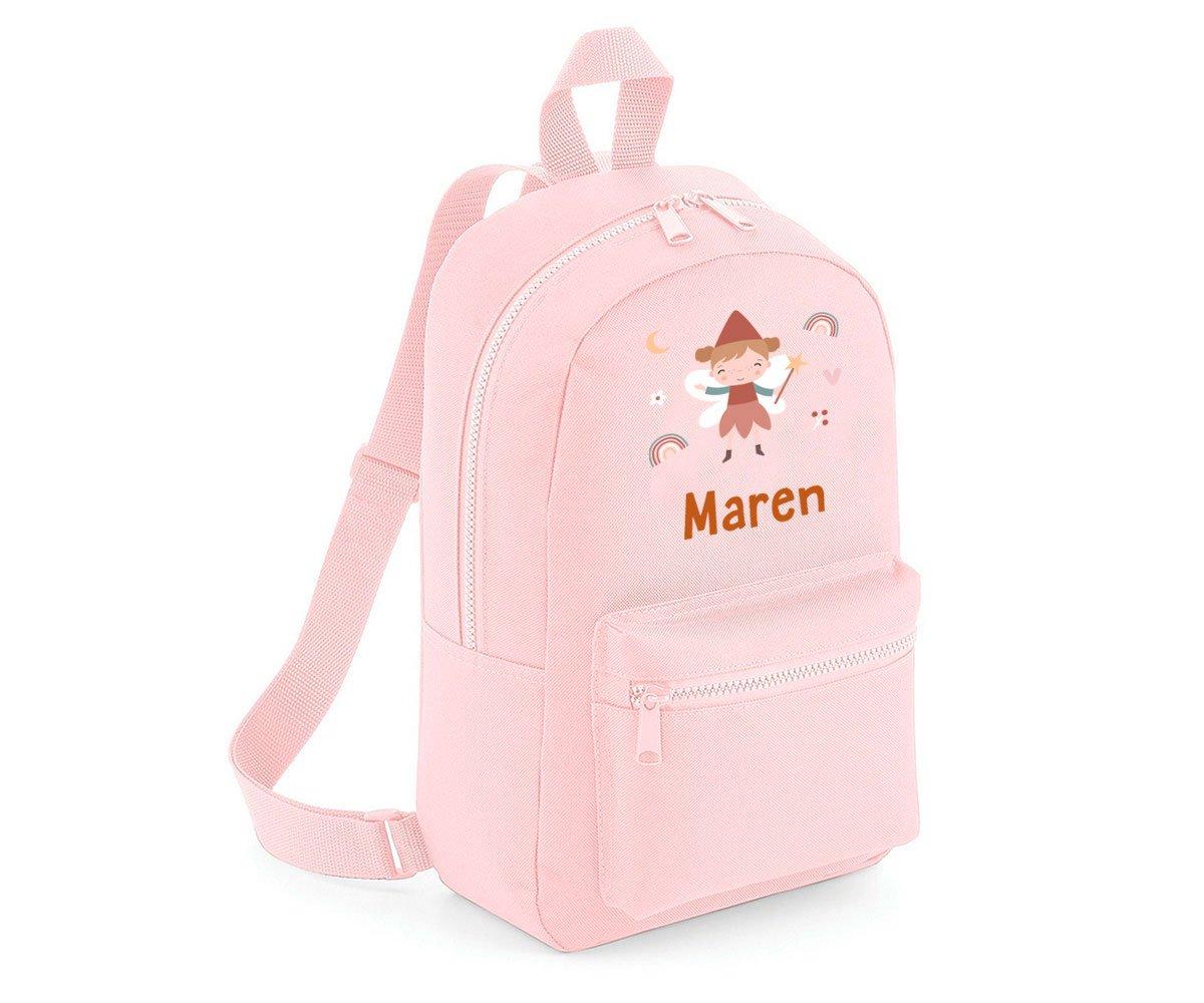 Mochila Mini Fashion Rosa Personalizada Wild Fairies