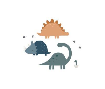 Design Dinos World Sac Mini Gris