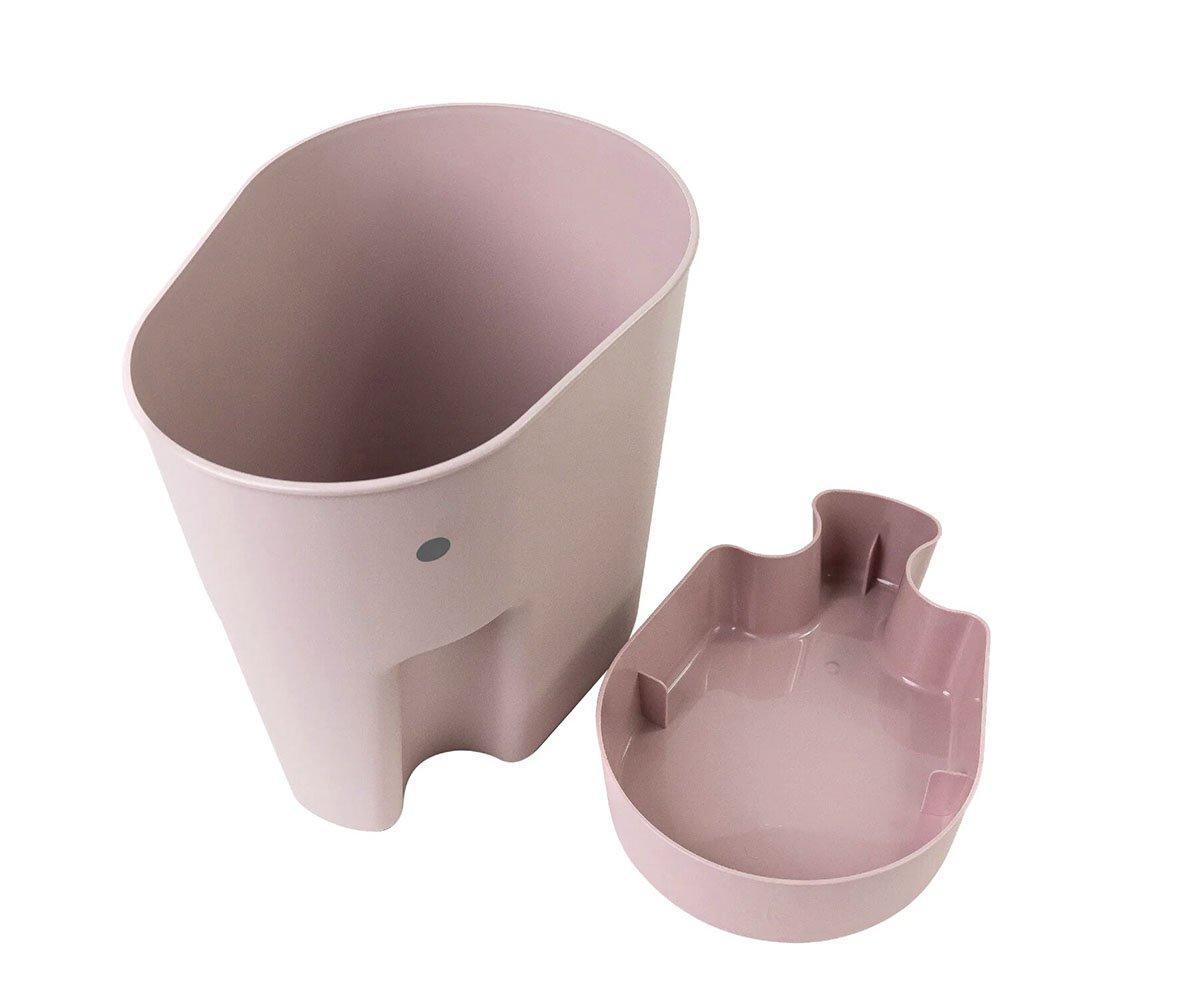 Cubo Organizador Juguetes De Baño Blush