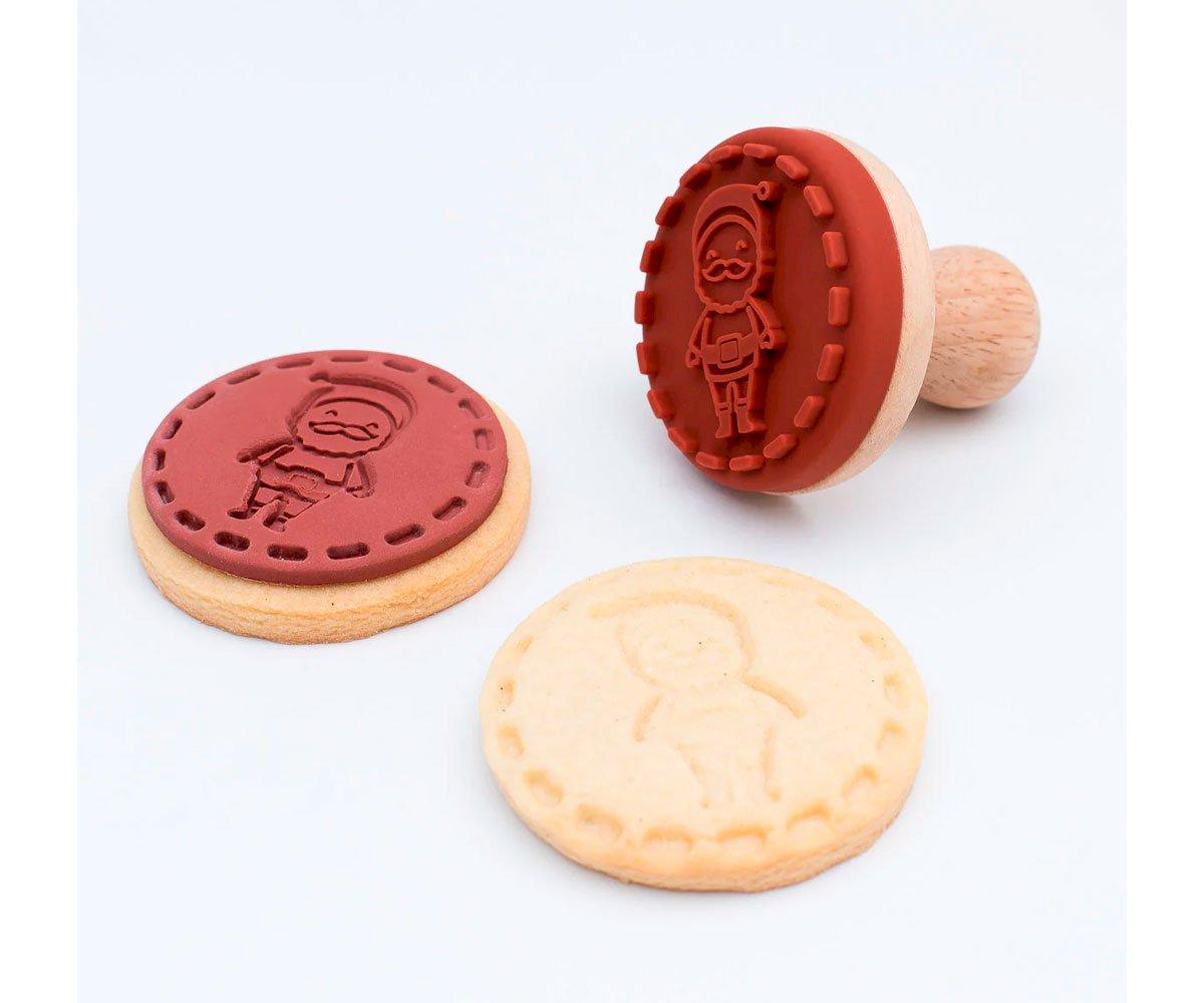 Kit Tampon à biscuit - Noël - Silicone