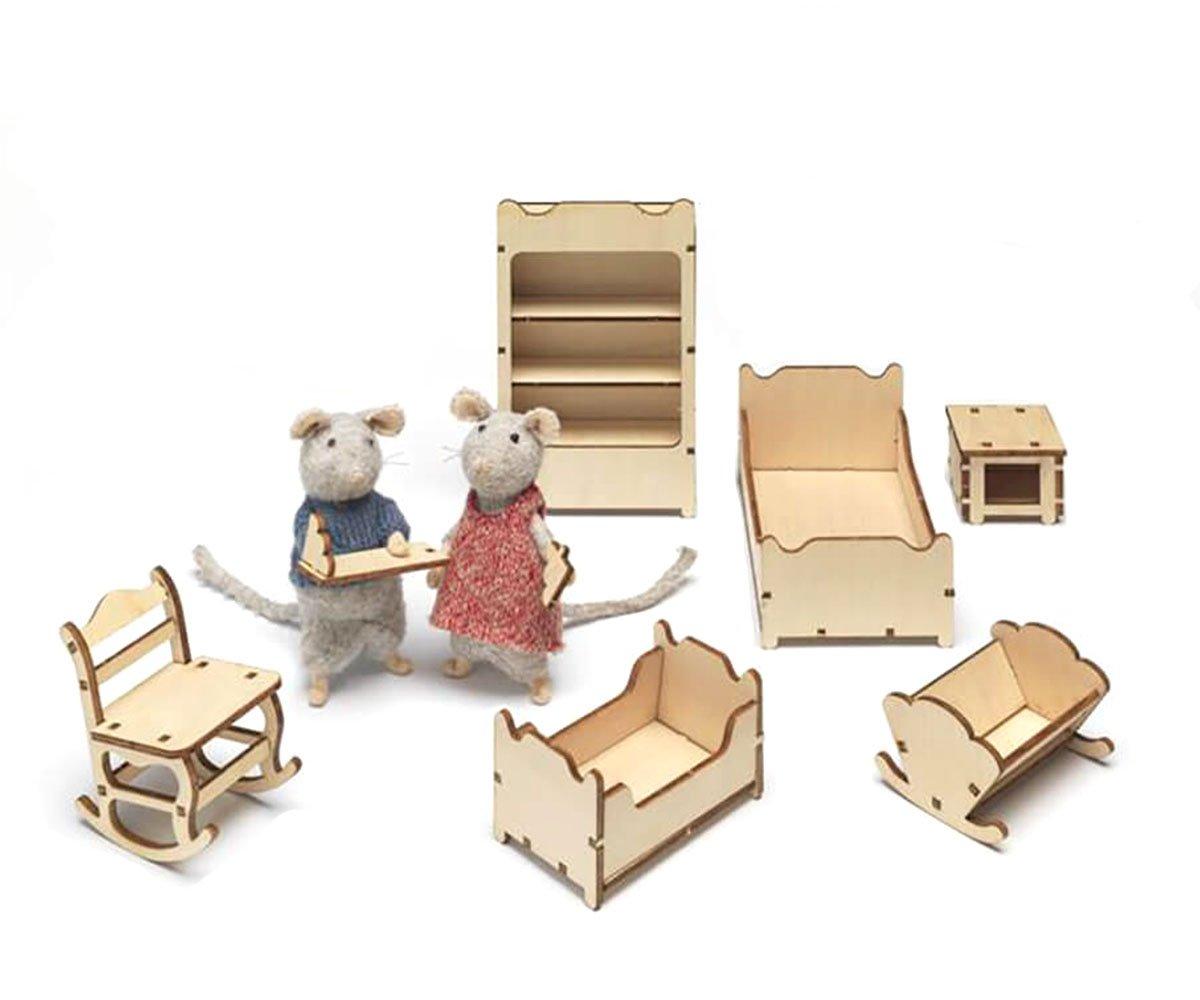 Kit De Móveis De Quarto Infantil