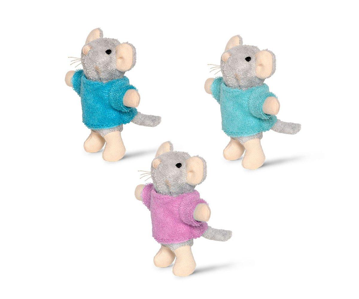 Peluche Tre Topini Gemelli The Mouse Mansion