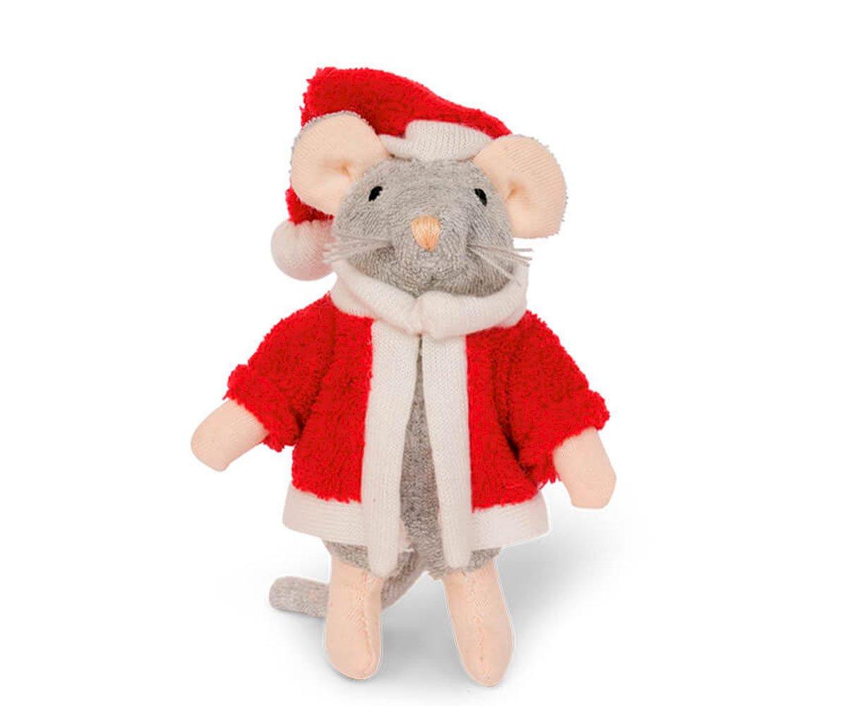 Peluche Topino Babbo Natale The Mouse Mansion