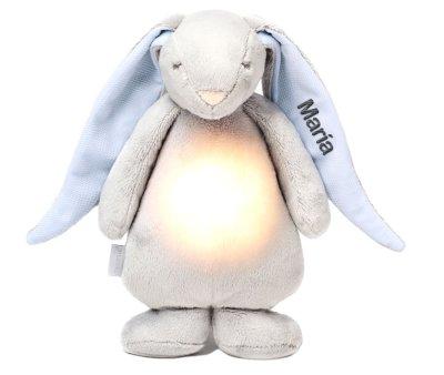 Peluche Luz-Sonido Conejo Moonie Sky Personalizable