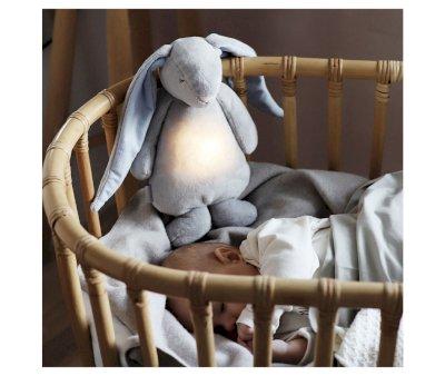 Peluche Luz-Sonido Conejo Moonie Sky Personalizable