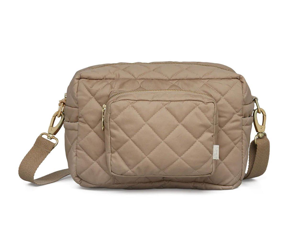 Bolso Carro De Bebé Pequeño Camel