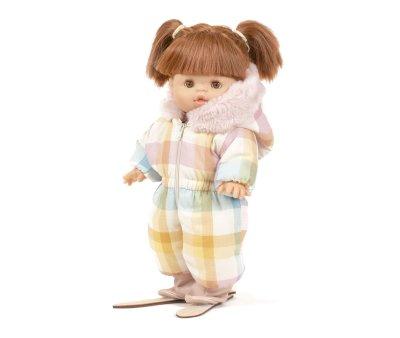 Ski Suit Gigi Pastel Plaid for Gordis Dolls and Big Sister