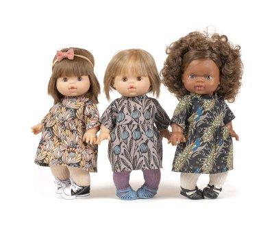 Long-Sleeve Faustine Iris Dress for Gordis Doll