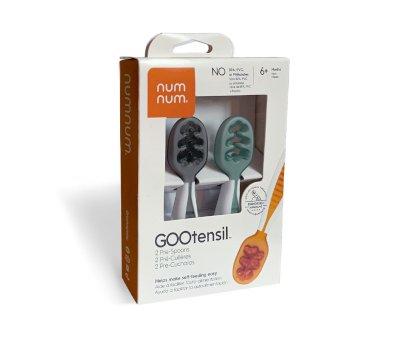 2 Pre-Cucharas Num Num Verde/Gris