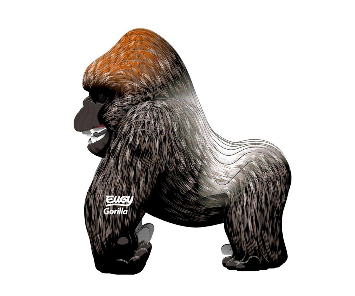 Quebra-cabeça 3D Eugy Gorila