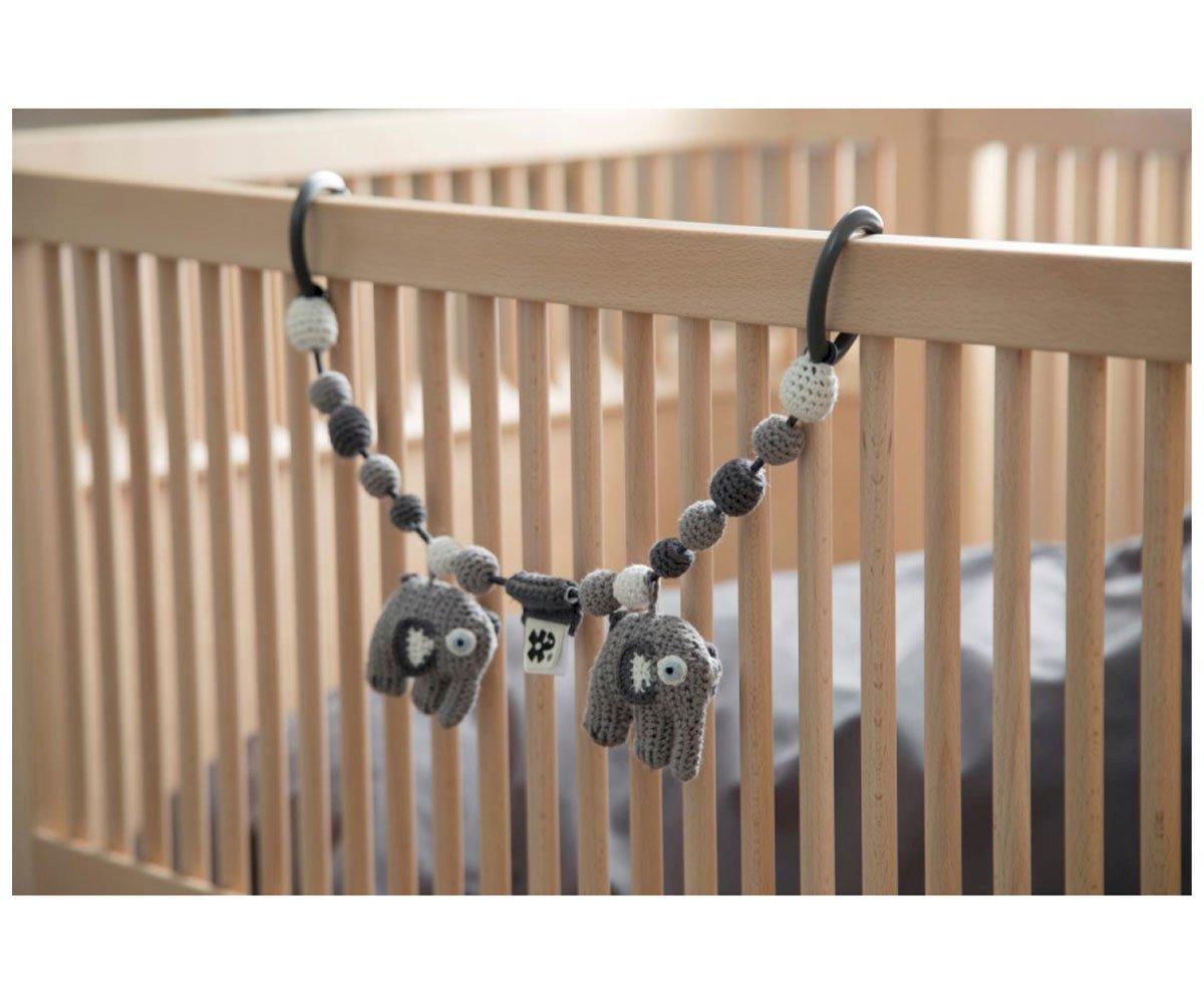 Sebra - Fanto the Elephant Crochet Pram Chain