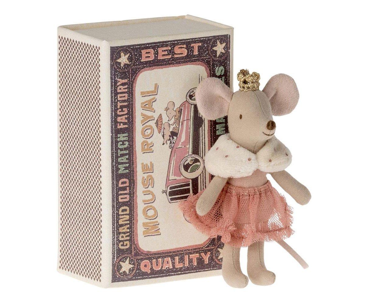 Princess Mouse Irmã Menor Em Uma Caixa De Fósforos
