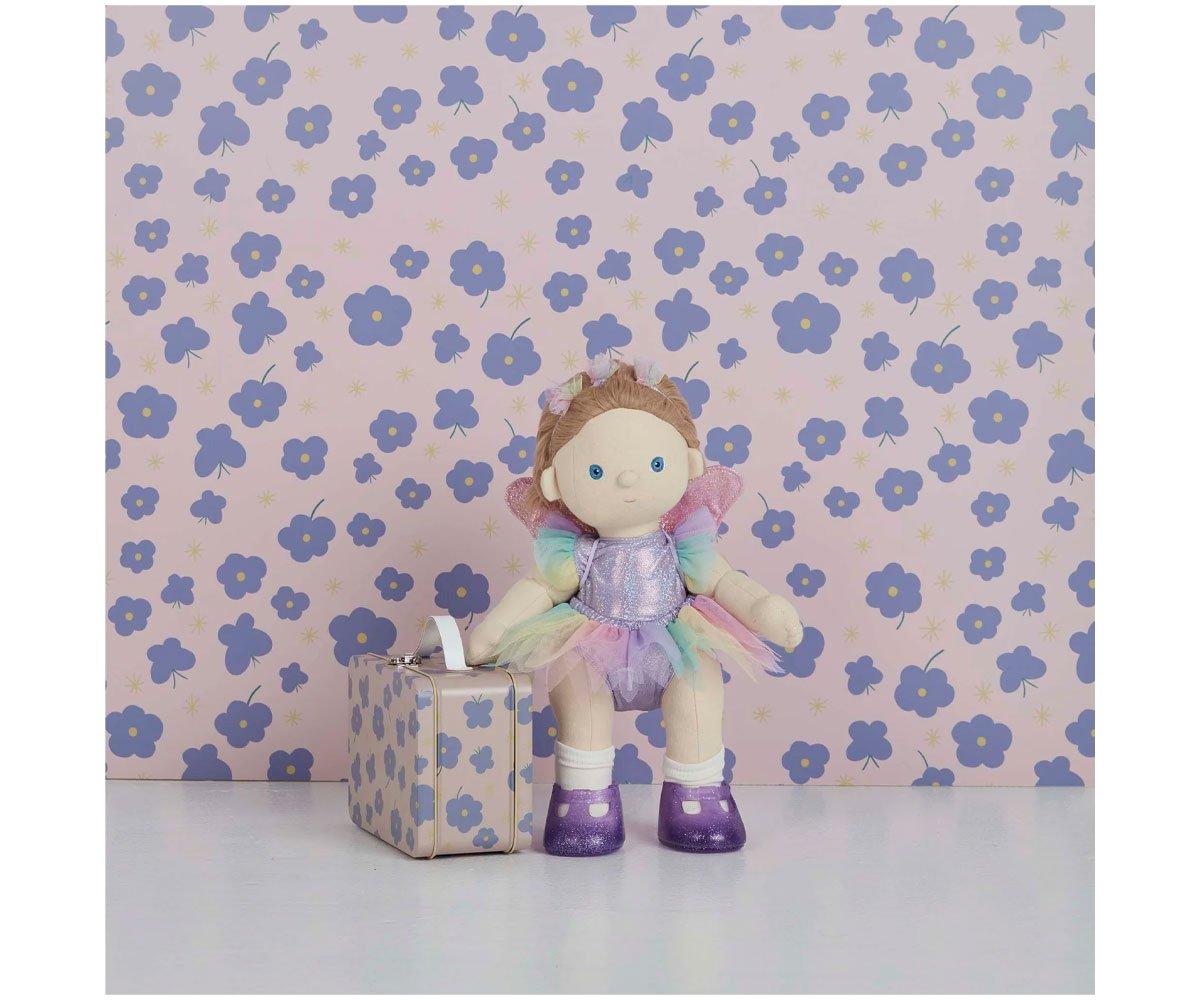 Maleta Mini Con Conjunto Fairy Para Muñeco Dinkum Doll
