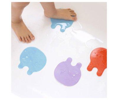 Adhesivos Antideslizantes Grippi Coral Blue 8piezas