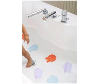 Adhesivos Antideslizantes Grippi Coral Blue 8piezas