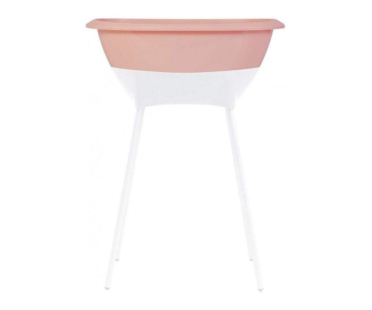 Set Vaschetta E Seduta Luma Pink/White