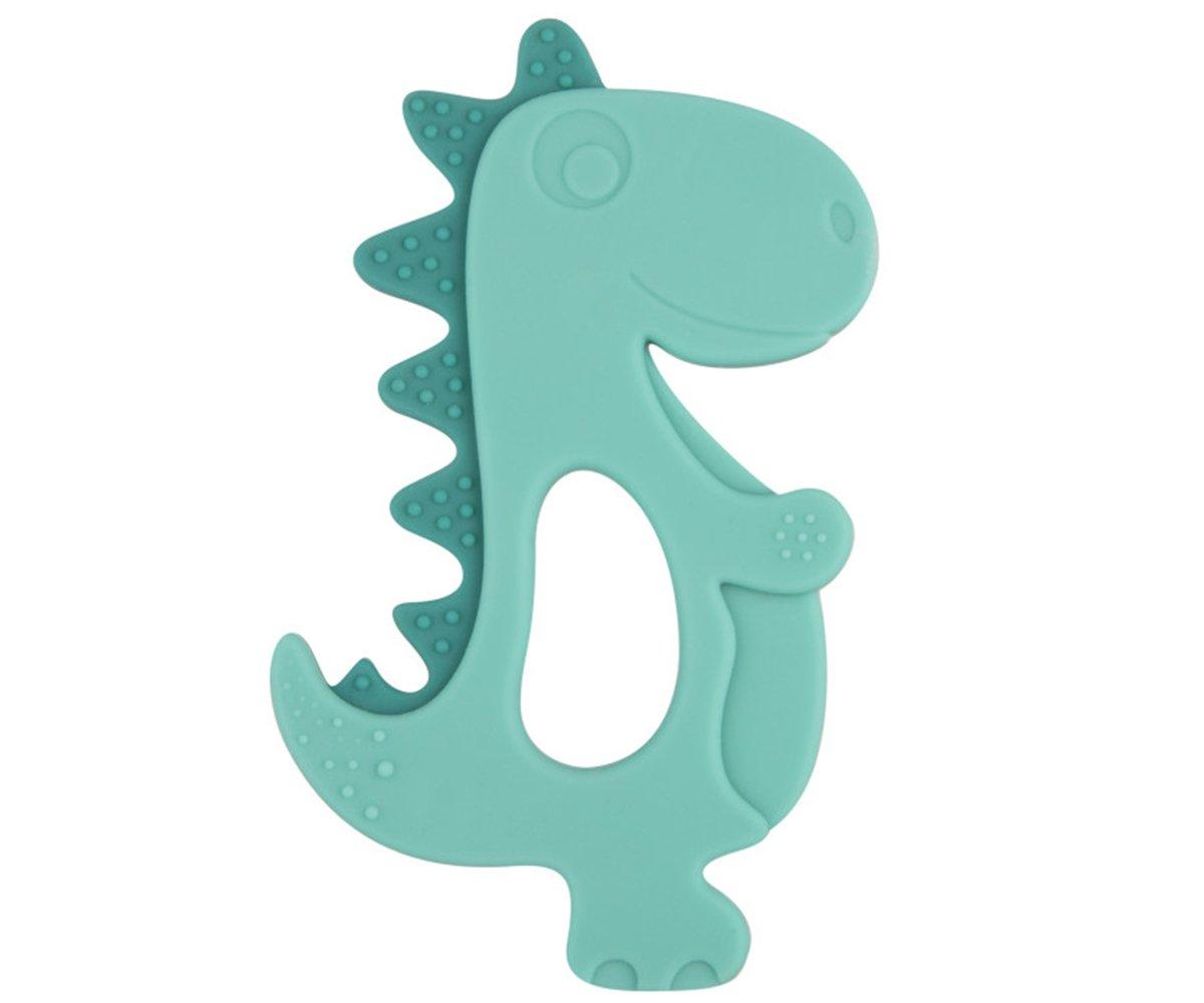 Dentarello Silicone Dinosauro Verde