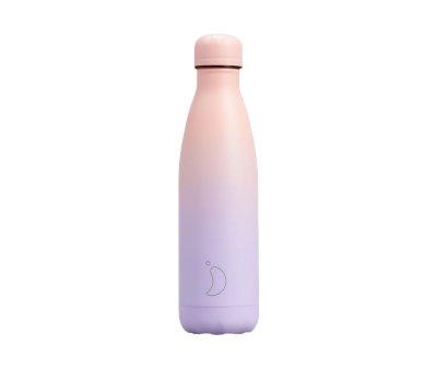 Stainless Steel Bottle Gradient Lavender 500 ml