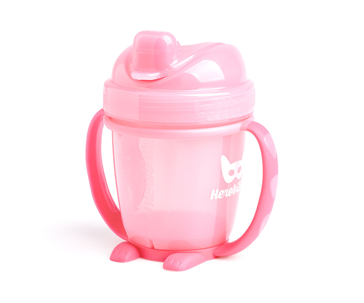 Taza Antigoteo Herobility Rosa 140ml