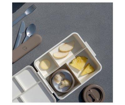 Large Tritan Lemon Lunch Box with Thermos