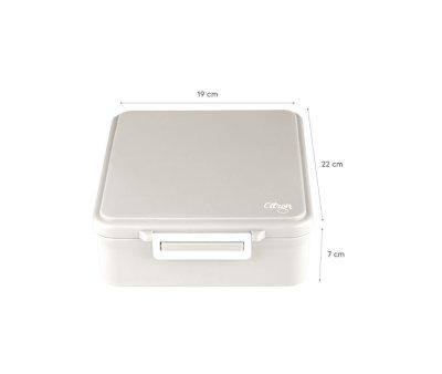 Large Tritan Lemon Lunch Box with Thermos