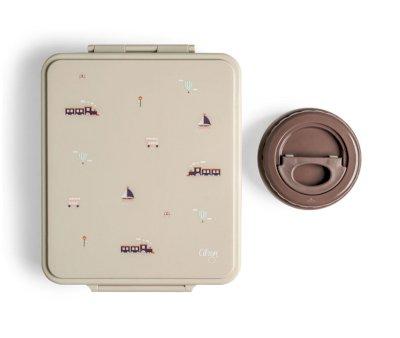 Lunch Box Grande Tritan Vehicles con Thermos