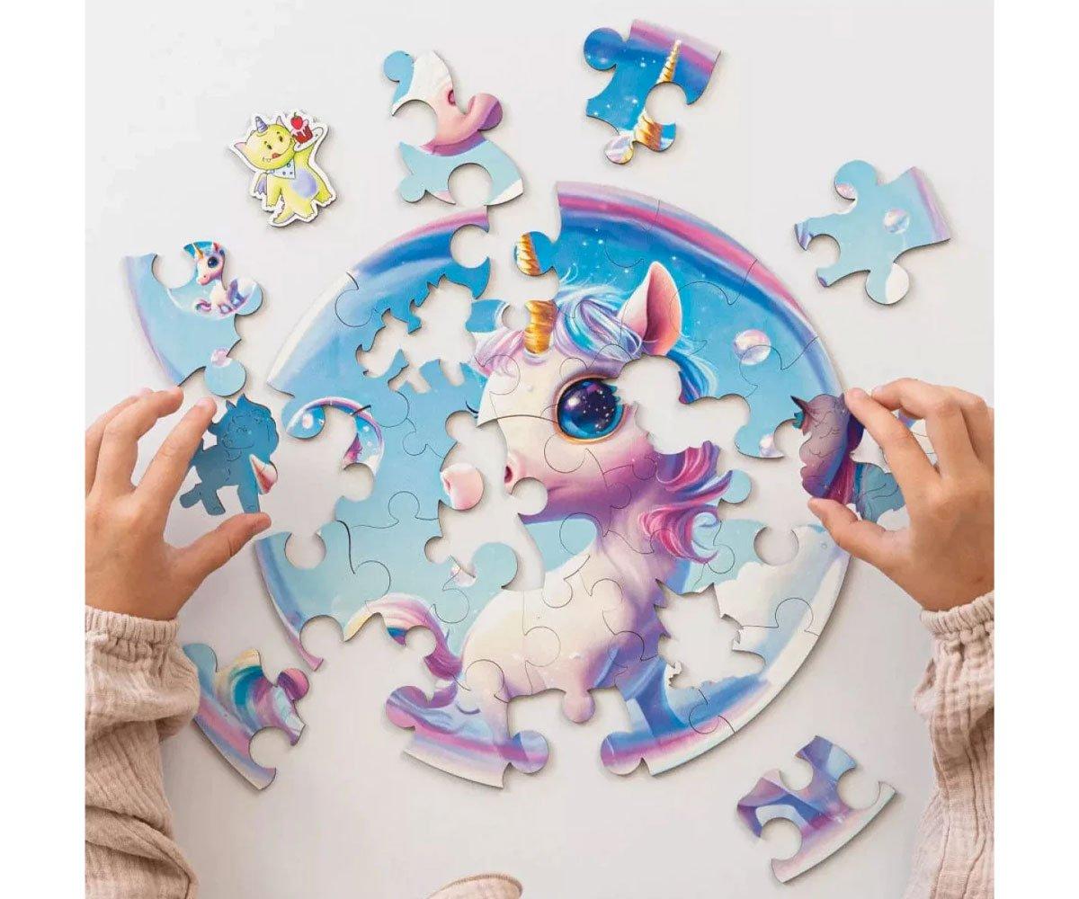 Puzzle Legno Bubblezz Unicorn