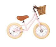 Bicicleta Banwood sin Pedales First Go! Rosa