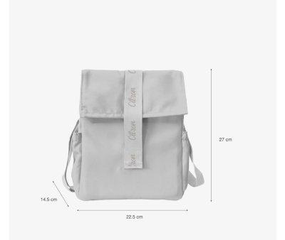 Mochila Trmica Enrollable Flores