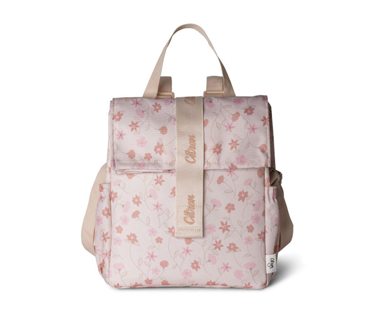 Mochila Trmica Enrollable Flores