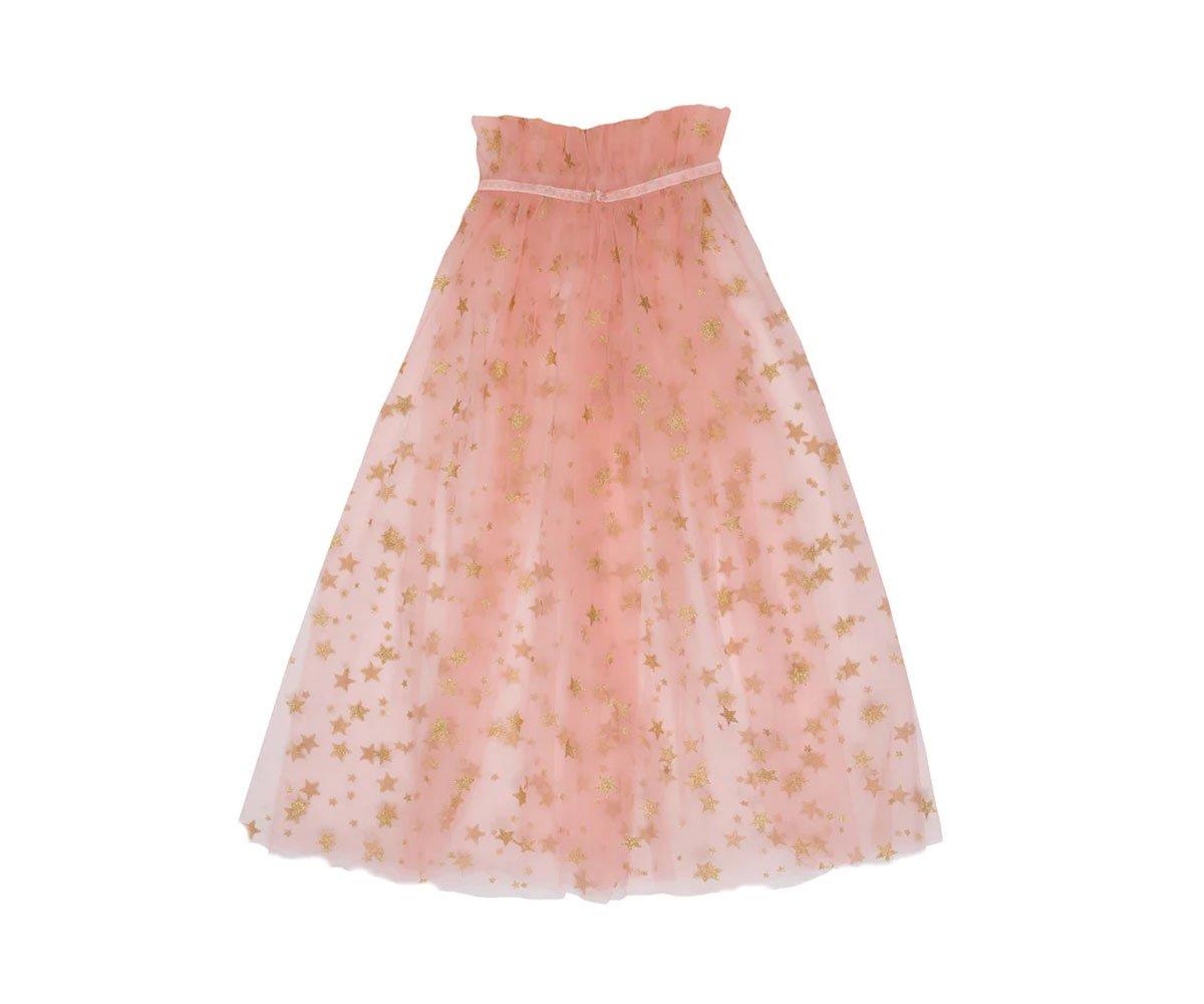 Costume Cape en Tulle Star Pink